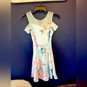 This is a fancy fun floral summer dress